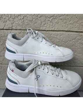 On Roger Advantage Federer White Sneakers Mens 10.5 Casual Shoes